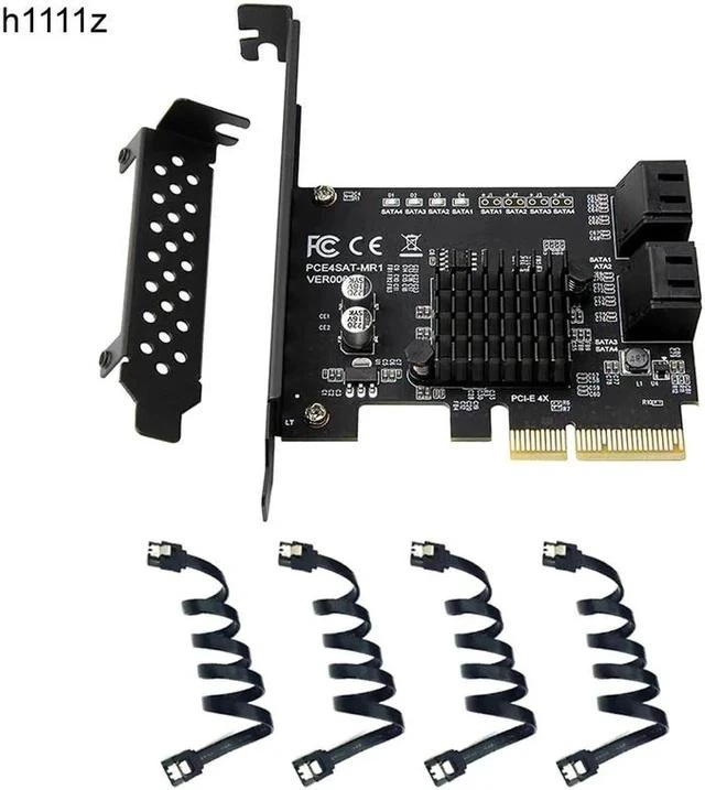 Main image of PCI Express Raid Card 4Port SATA 3.0 Add On Card Marvell 88SE9230 Chip PCIE SATA Raid Controller PCI-E to SATA HDD SSD Raid Card