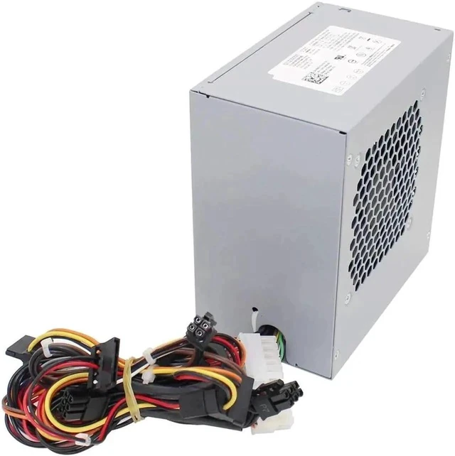 Alt view image 5 of 6 - For Alienware Aurora R5 XPS 8700 8910 8920 460W Power Supply PSU HU460AM-01 WC1T4 0WC1T4