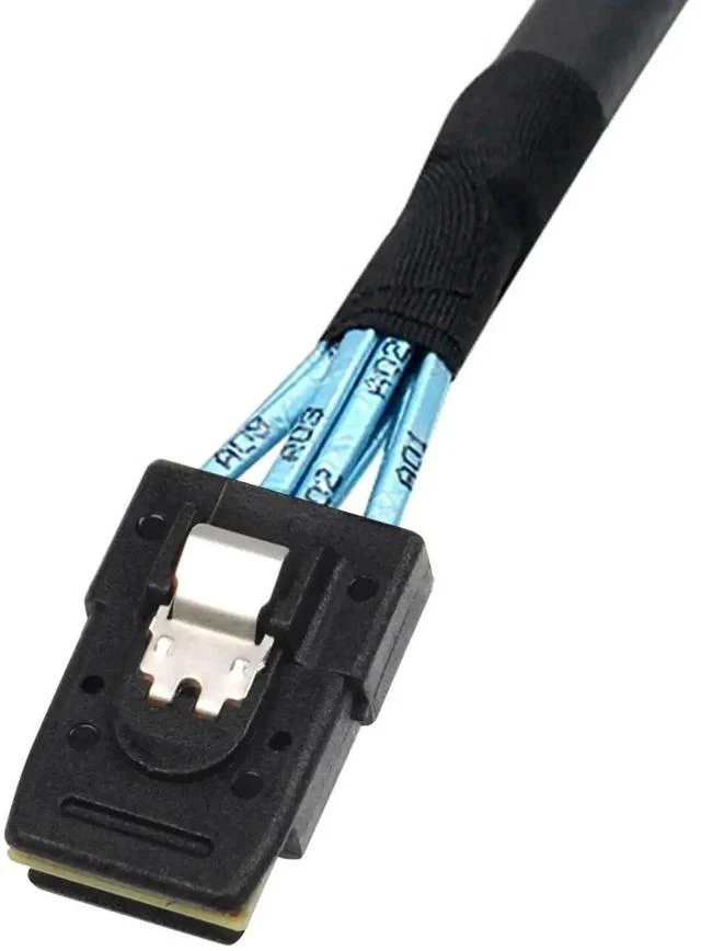Alt view image 2 of 5 - 1M/3.3FT External Mini SAS Cable, 28AWG SFF-8088 26Pin Male to SFF-8087 36Pin Male Server Storage Data Cable