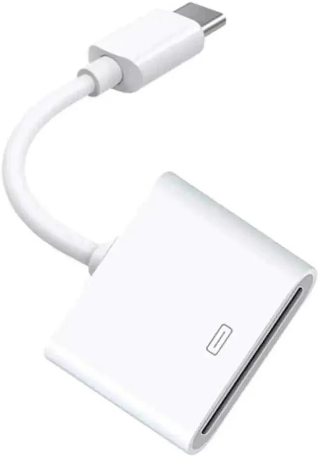 Main image of for Apple 30pin Female to USB 3.1 Type-C USB-C Sync Data Charging Adapter Cable Cell Phone OTG Adapters USB Cables Accessories White 30 Pin to USB C 21cm