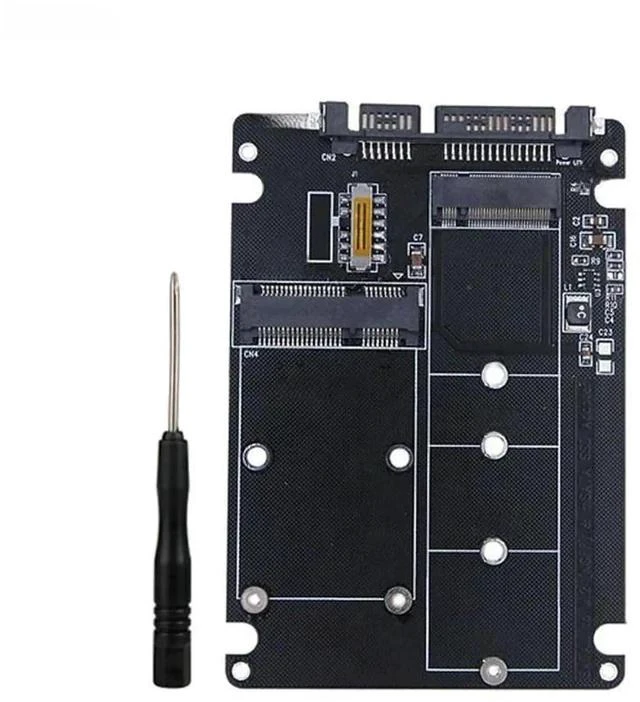 Main image of FOR Adapter SSD M2 mSATA Adapter M2 SATA SSD mSATA SSD to SATA3.0 6Gbps Board 2.5" SATA to M2 Converter M.2 to SATA Riser for Laptop