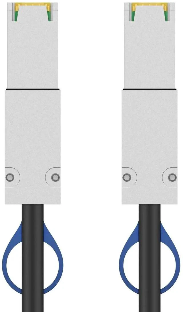 Alt view image 3 of 6 - 2M External Mini SAS Cable SFF-8088 26Pin Male to SFF-8088 26Pin Male High Speed Server Storage Cable