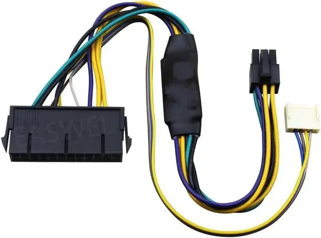 Alt view image 2 of 2 - ATX 24pin a 6pin Cable adaptador de corriente para HP Elite 8100 de 8200 de 8300 800G1