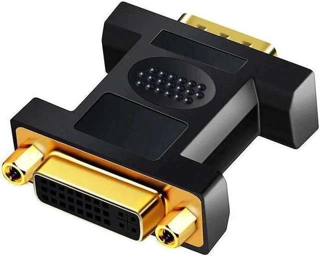 Main image of VGA Male to DVI 24+5 Pin Female Converter DVI to VGA Adapter 1080 Gold plated DVI Convertor forComputer PC Laptop C11