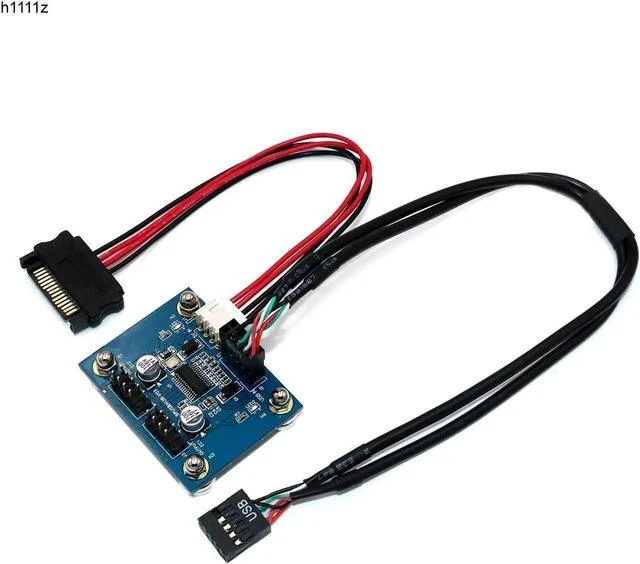 Main image of Cable USB 9Pin Motherboard USB 9pin Male Header Hub Splitter Connector USB 2.0 Hub with Extension Cable SATA Cable Magnetic Base