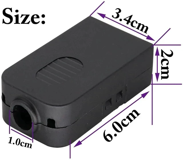 Alt view image 4 of 7 - VGA Bolt Screw Adapte D-SUB DB15 VGA Female Port to 15 Pin/Way Female Terminal Breakout Board Connector DB15 3 Row VGA Terminal Adapter with Case&Screw (2Pcak/Female)