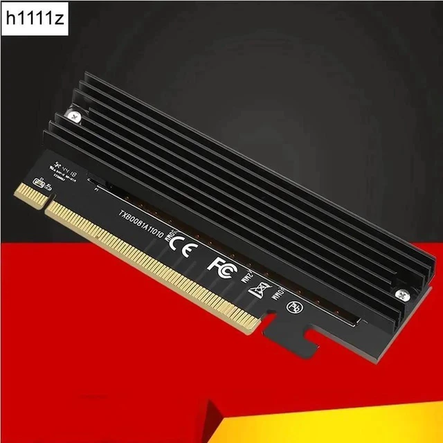 Alt view image 2 of 4 - Add On Cards PCIE to M2 Adapter M.2 to PCIE X16 Adapter M2 SSD Adapter SSD M2 NVME PCI-E M Key Supports 2230-2280 M.2 SSD