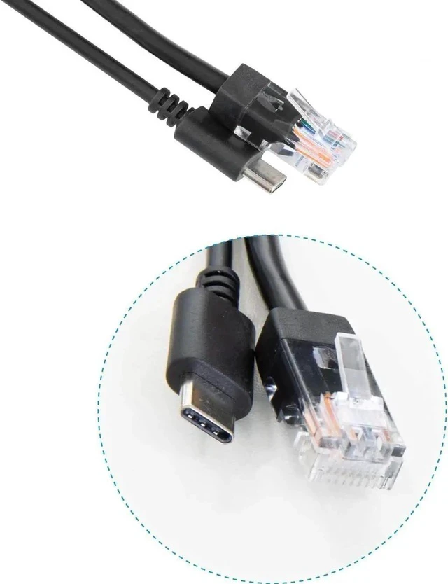 Alt view image 2 of 5 - Active PoE Splitter USB-C 5V, IEEE 802.3af Compliant PoE to USB-C Adapter, Single Cable Power & Data Supply for Raspberry Pi 4, Google WiFi, USB-C Security Cameras & Smart Devices