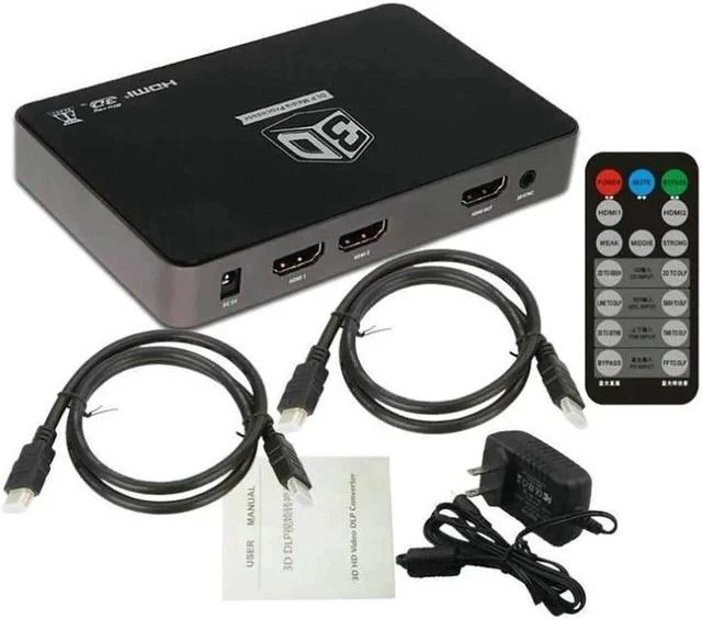 Main image of HDMI Converter/2D to 3D/Video Converter Left and Right Up and Down Format to 3D Suitable Projection Blu-Ray Film