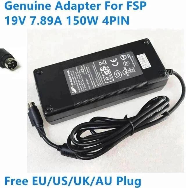 Main image of 19V 7.89A 150W 4PIN AC DC Power Adapter Replacement for FSP FSP150-AAA FSP150-ABAN2 Laptop Charger Power Supply