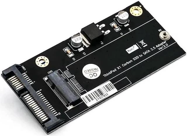 Alt view image 4 of 4 - Add On Cards For LEN OVO/USB SATA/SSD Adapter Card SATA SSD Adapter Raiser for LEN OVO Carbon x1 for LEN OVO/Thinkpad x1 Carbon