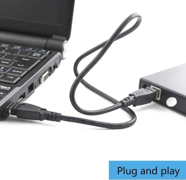 Alt view image 6 of 7 - External CD Drive for Laptop, USB2.0 Ultra-Slim Portable CD +/-RW ROM Burner/Writer Compatible with PC Desktop Windows 2000/XP/Vista/Windows7/Windows8(Black)