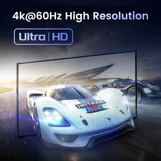 Alt view image 4 of 7 - 4K@60Hz HDMI Switch Splitter 2 in 4 Out with Remote, 2x4 HDMI Splitter Switcher 4K with SPDIF & 3.5mm Audio,Support 4K,3D,1080p,HDCP2.2,HDR 10 for PS5/4,Xbox,Fire Stick,etc