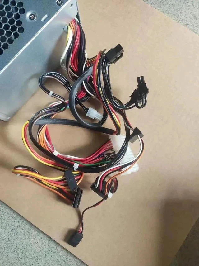 Alt view image 3 of 6 - 460W Power Supply PSU For Alienware Aurora R5 XPS 8910 8500 8700 D460AM-00 J98H5 0J98H5