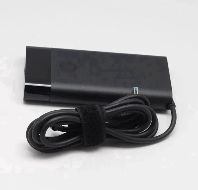 Alt view image 2 of 2 - 150W AC Power Adapter Replacement for HP TPN-CA11 917677-001 TPN-DA09 TPN-DA03, 19.5V 7.7A 4.5×3.0mm Blue Tip Charger Compatible with Pavilion Gaming 15 17 & ZBook 15 G3 G4 G5 G6 Laptop