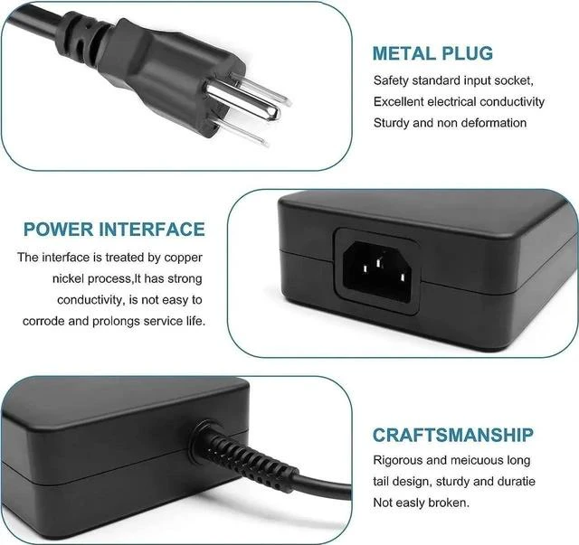 Alt view image 2 of 6 - 280W 20V 14A Chicony AC Charger ADP-280BB B A18-280P1A S93-0409330-C54, USB Tip Power Adapter for MSI GS77 GE66 GE76 Raider GP66 GP76 Leopard, Clevo X170SM-G X170KM-G Gaming Laptops