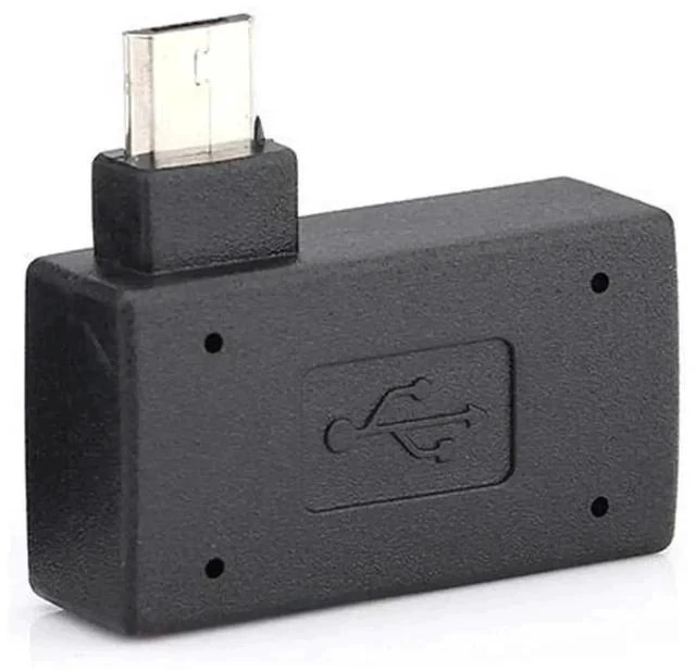 Main image of OTG Adapter, 90 Right Angle USB Port Adapter, Micro OTG Cable 2 Pack Compatible with Firestick 2nd Gen, 3rd Gen and 4K, Android Smartphones, Tablets,