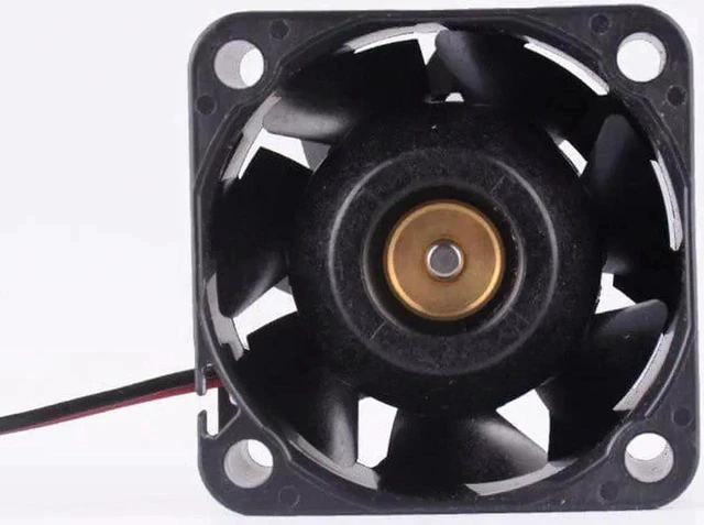 Alt view image 2 of 5 - 9GV0312E302 40mm fan 40x40x28mm 4028 DC12V 0.21A 2-line server power cooling fan