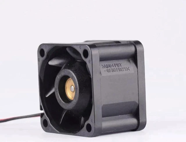 Alt view image 4 of 5 - 9GV0312E302 40mm fan 40x40x28mm 4028 DC12V 0.21A 2-line server power cooling fan