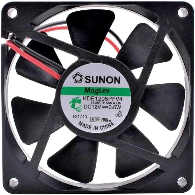 Alt view image 3 of 4 - KDE1205PFV4 5cm 50x50x10mm 50mm fan DC12V 0.6W Small mini computer case motherboard CPU cooling fan