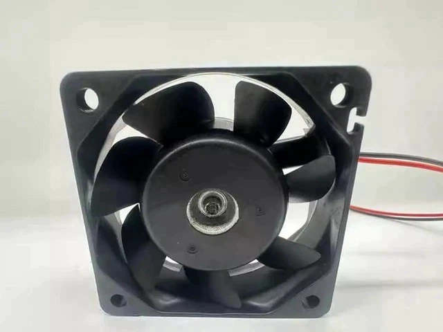 Alt view image 3 of 3 - DC24V 0.13A 9A0624G402 6025 6cm 2-Wire Ball Bearing Inverter Cooling Fan
