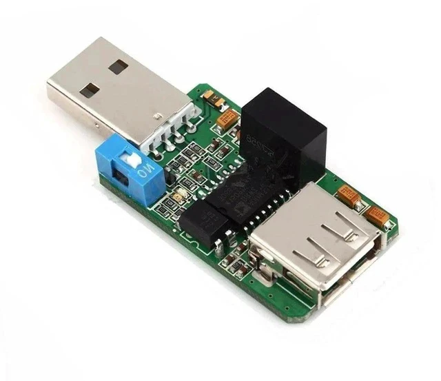 Alt view image 3 of 5 - ADUM3160 B0505S 1500V USB to USB Voltage Isolator Module Support 12Mbps 1.5Mbps
