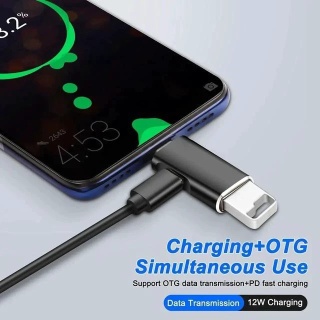 Alt view image 2 of 7 - Type-C OTG Adapter - USB C to USB 3.0 + Charging Adapter/Audio Jack Headphone Converter 2 in 1 for Disk HDD, SSD - 2PCS