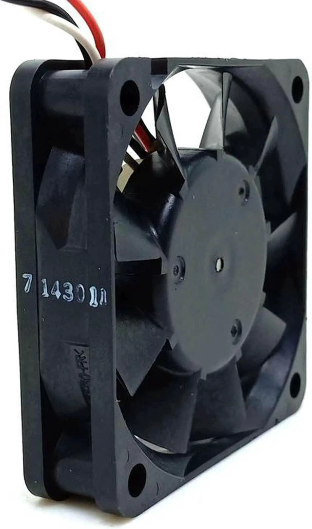 Alt view image 2 of 4 - Projector fan 6015 chassis fan 2406kl-04w-b29 12V Dual Ball Bearing 3300RPM 12.9CFM projector cooling equipment fan 6cm