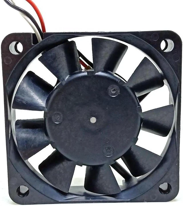 Alt view image 3 of 4 - Projector fan 6015 chassis fan 2406kl-04w-b29 12V Dual Ball Bearing 3300RPM 12.9CFM projector cooling equipment fan 6cm