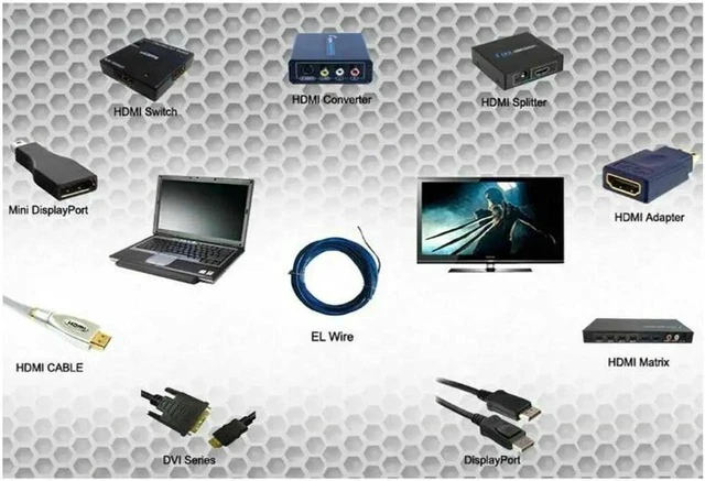 Alt view image 5 of 6 - 3.5mm Digital to Analog Audio Converter Adapter W/ Fiber Cable RCA Out optical