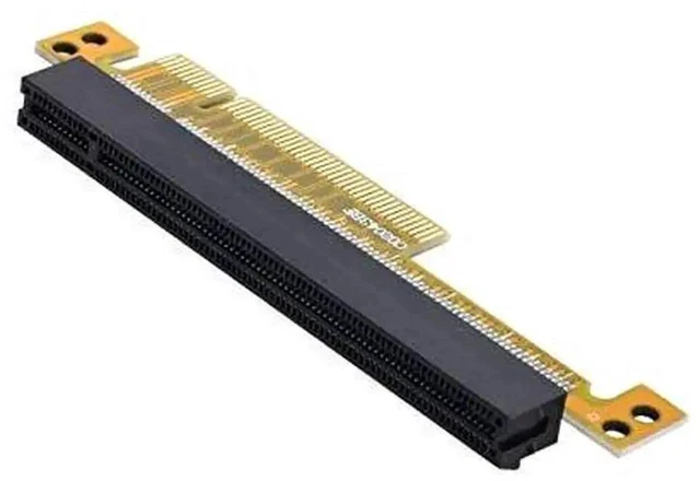 Alt view image 4 of 4 - PCIe 8X to 16X Riser Card Adapter, PCI Express Male to Female Extension Converter for Graphics Card & PCIe Expansion Devices