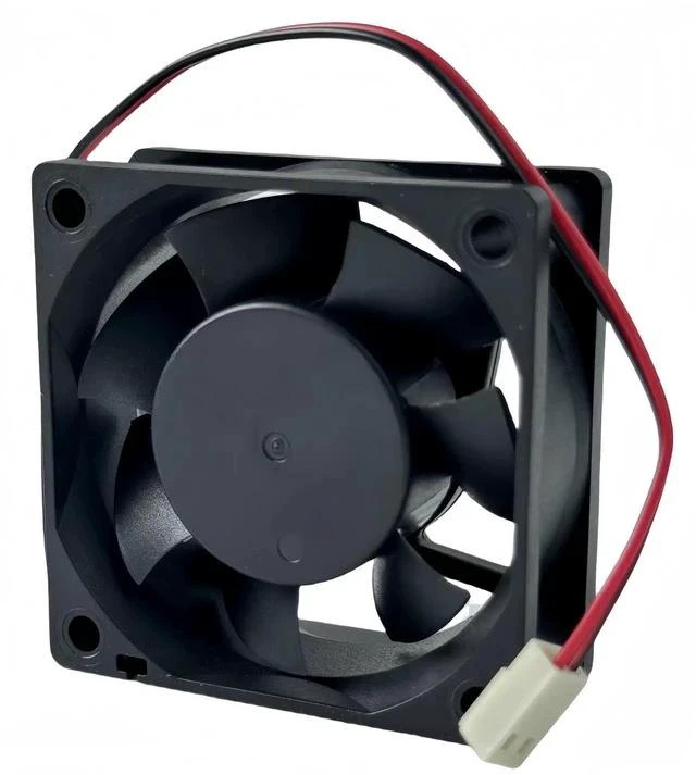 Alt view image 2 of 7 - AD0612HB-A70GL 6025 DC12V 0.23A 2-Wire Brushless Cooling Fan, 6cm Industrial Chassis Replacement Fan