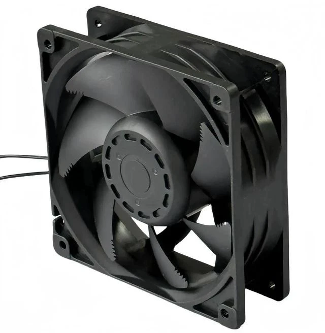 Alt view image 2 of 7 - XY-12038B2H EC Cooling Fan 120×120×38mm 12CM, 110V-240V 0.06A 50/60Hz High Air Volume Cabinet Fan