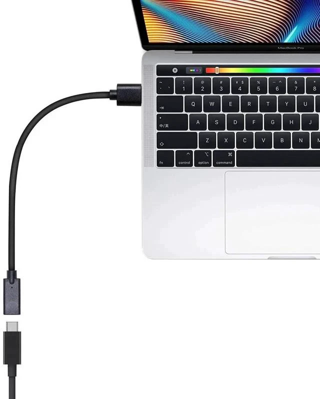 Alt view image 6 of 7 - 15cm Black USB 3.0 Type A Male to USB-C Female Adapter, Gold-Plated USB-A to USB-C Female Converter for Data Transfer & Charging, Laptops, Power Banks, Smartphones