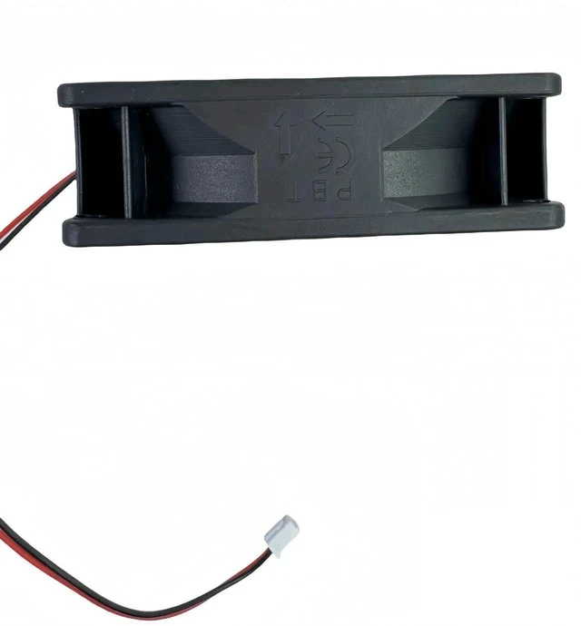 Alt view image 2 of 7 - SUNON KD1208PTS1 8025 DC12V 2.6W 2-Wire Brushless Cooling Fan, 8cm Replacement Fan for PC Case & Power Supply
