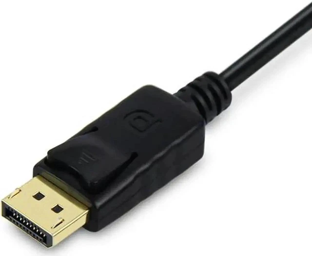 Alt view image 2 of 4 - Black Passive DisplayPort Male to Single-Link DVI-D Female Adapter, 1080P DP to DVI-D Video Converter for PC, Laptop, Monitor, Projector & HDTV
