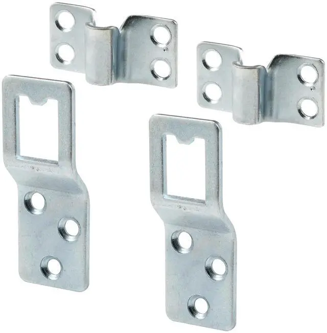 Main image of L 5777 Stamped Steel Heavy Duty Storm or Screen Window Panel Hangers, Zinc (2 Pack)