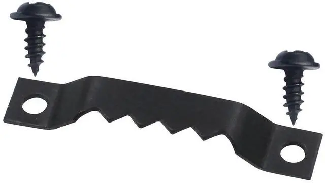 Main image of Sawtooth Picture Hangers, 100 pcs Small Picture Hanging Hook, Black Picture Hangers with Screws Picture Hang Solutions, Picture Hanging Hardware for Paintings, Photos Frame, Artwork, Home Decor, Clock