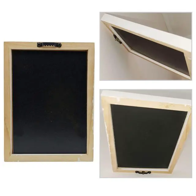 Alt view image 5 of 5 - Sawtooth Picture Hangers, 100 pcs Small Picture Hanging Hook, Black Picture Hangers with Screws Picture Hang Solutions, Picture Hanging Hardware for Paintings, Photos Frame, Artwork, Home Decor, Clock