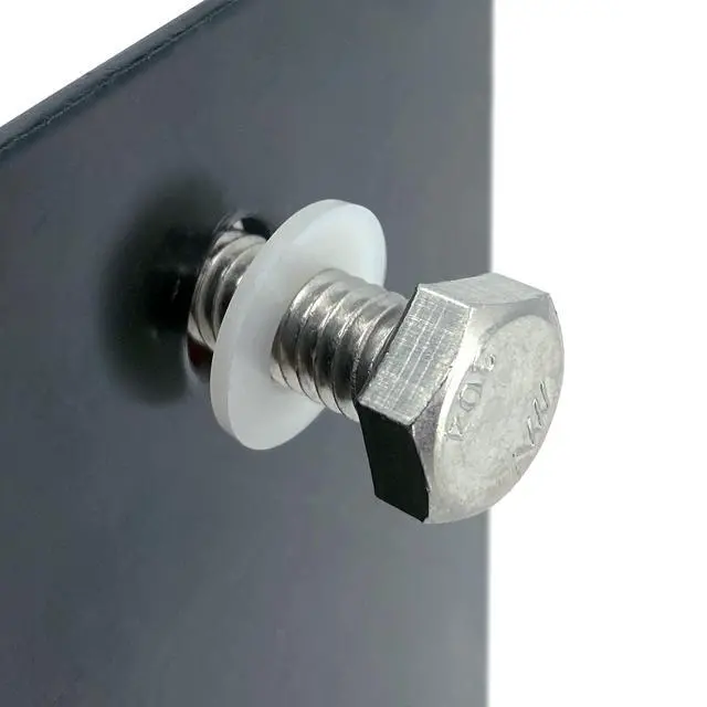 Alt view image 4 of 7 - 8 PCS 304 Stainless Steel Post Attachment Kit | Sign Mounting Hardware (Bolts & Nuts), Sign Post Mounting Hardware, For U Channel Post