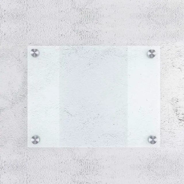 Alt view image 6 of 7 - 8 Pcs Sign Standoff Screw Wall Mounts, 1 X 1 Inch,Silver | Stainless Steel, Lightweight and Easy to Use or Install, Rustproof, Scratch Proof and Corrosion Resistant, for Indoor Outdoor