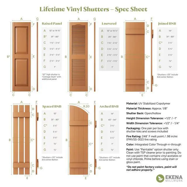 Alt view image 2 of 4 - LVSL0012BL 3" Lifetime Vinyl Shutter-Lok's, Black (12/Bag), Count