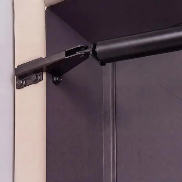 Alt view image 6 of 7 - 1 Pcs Aluminum Jamb Bracket Door Closer, Black | Aluminum with Mounting Screws, Replacement Part for Closers, Fits Storm Hardware, Easy Jamb Installation, Durable Finish