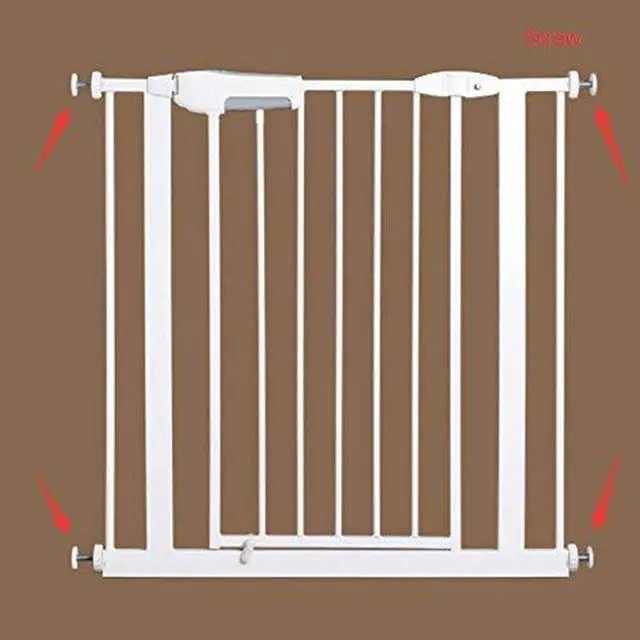 Alt view image 7 of 7 - 4 Pack 8MM Baby Gates Threaded Spindle Rod, Replacement Parts Kits | Extra Long Wall Mounting Accessories Screws Rods Adapter Bolts for Pet & Dog Pressure Mounted Safety Gates