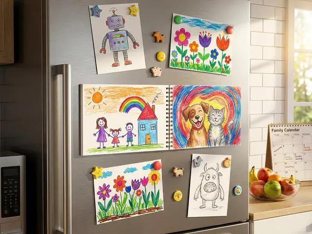 Alt view image 4 of 7 - Sketch Book for Kids, 9" x 12" Kids Sketchbook, Boys & Girls Gift | 100 Sheets Tear-out Acid-Free Drawing Paper |Spiral bound Smooth Paper for Pencils Markers Crayons, Art Supplies for Kids 3+