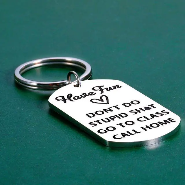 Alt view image 6 of 6 - School Supplies for Kids Back to School Supplies for Teen Girls Boys | First Day of School Gifts College Dorm Room Essentials for Guys off to College Gift for Him Her Gag Keychain for Son Daughter