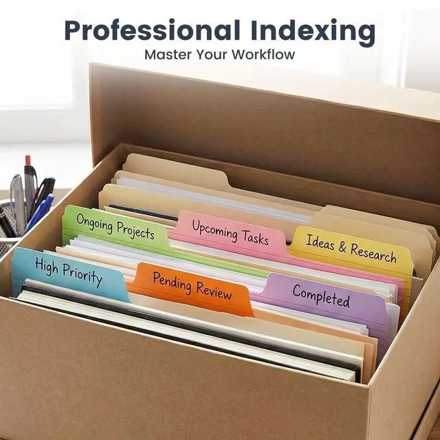 Alt view image 5 of 7 - 252PCS Index Cards 3x5, Colored Flash Card Dividers with Tabs | 150gsm Paper, 6 Colors, Notecards Memo Scratch Pad for Studying, Recipe Notes, To-Do Lists, School Supplies, Back to School