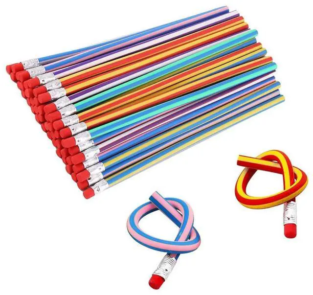 Main image of 30 Pieces Flexible Soft Pencil Magic Bend Kids for Children School