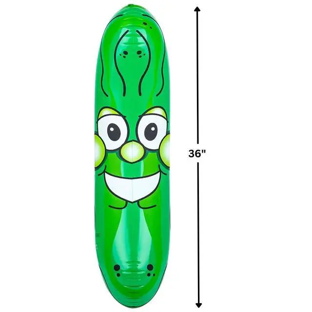 Alt view image 3 of 5 - 36 Inch Giant Inflatable Pickle 1 Piece