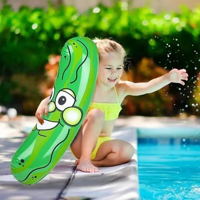 Alt view image 5 of 5 - 36 Inch Giant Inflatable Pickle 1 Piece